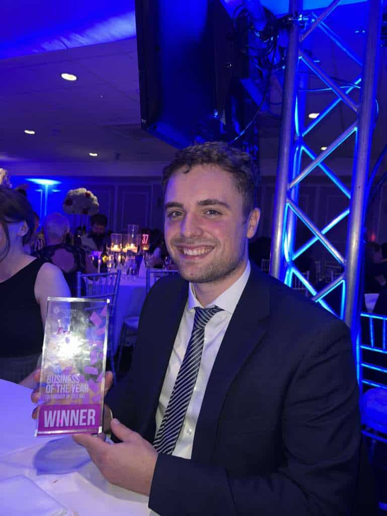 Envance winner of Business of Year Stockport Business Awards 2023